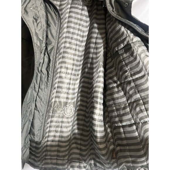 Elements Skateboard Mens L Winter Ski Snowboarding Coat Parka Woods &Thread O4 - Picture 5 of 7